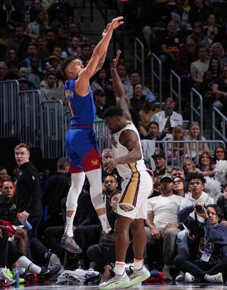 篮网碾压掘金，乔治状态火热