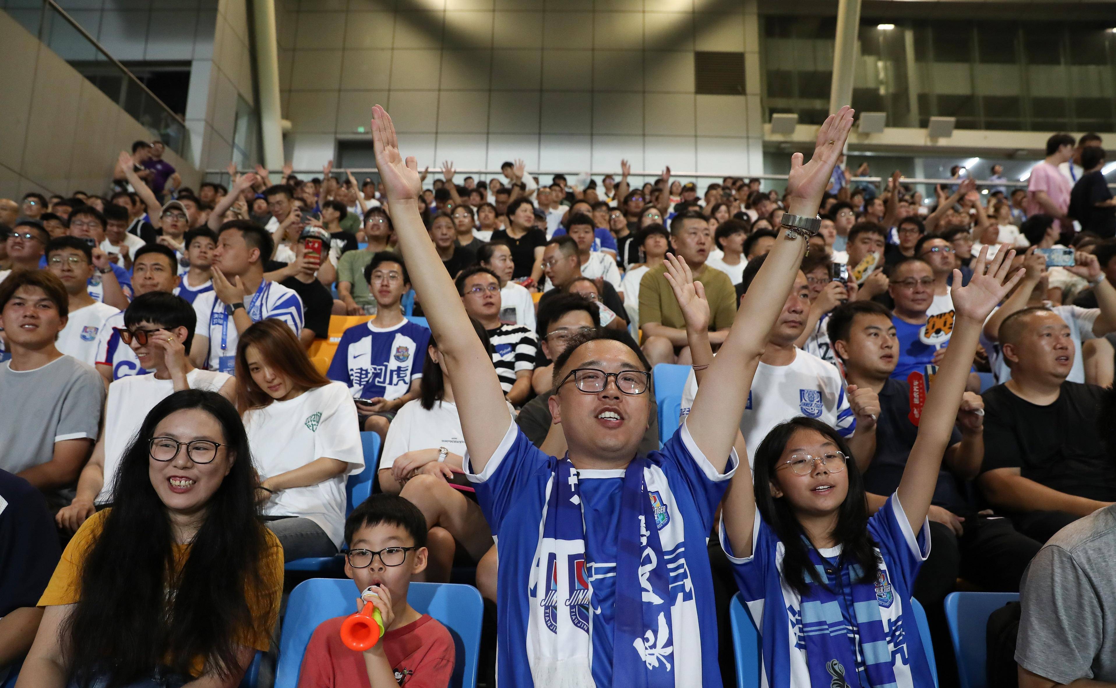 天津泰达队在比赛中取得了胜利，实现了反击